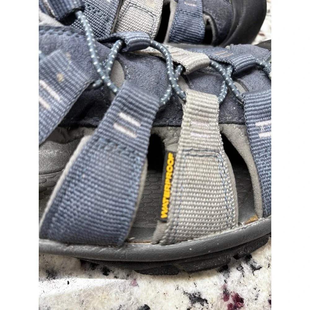 KEEN Newport H2 Shoes Mens‎ Size 9 Blue Waterproof Sandals Hiking Outdoor Trail